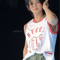 KPOP Letter Basketball Jersey Shirt