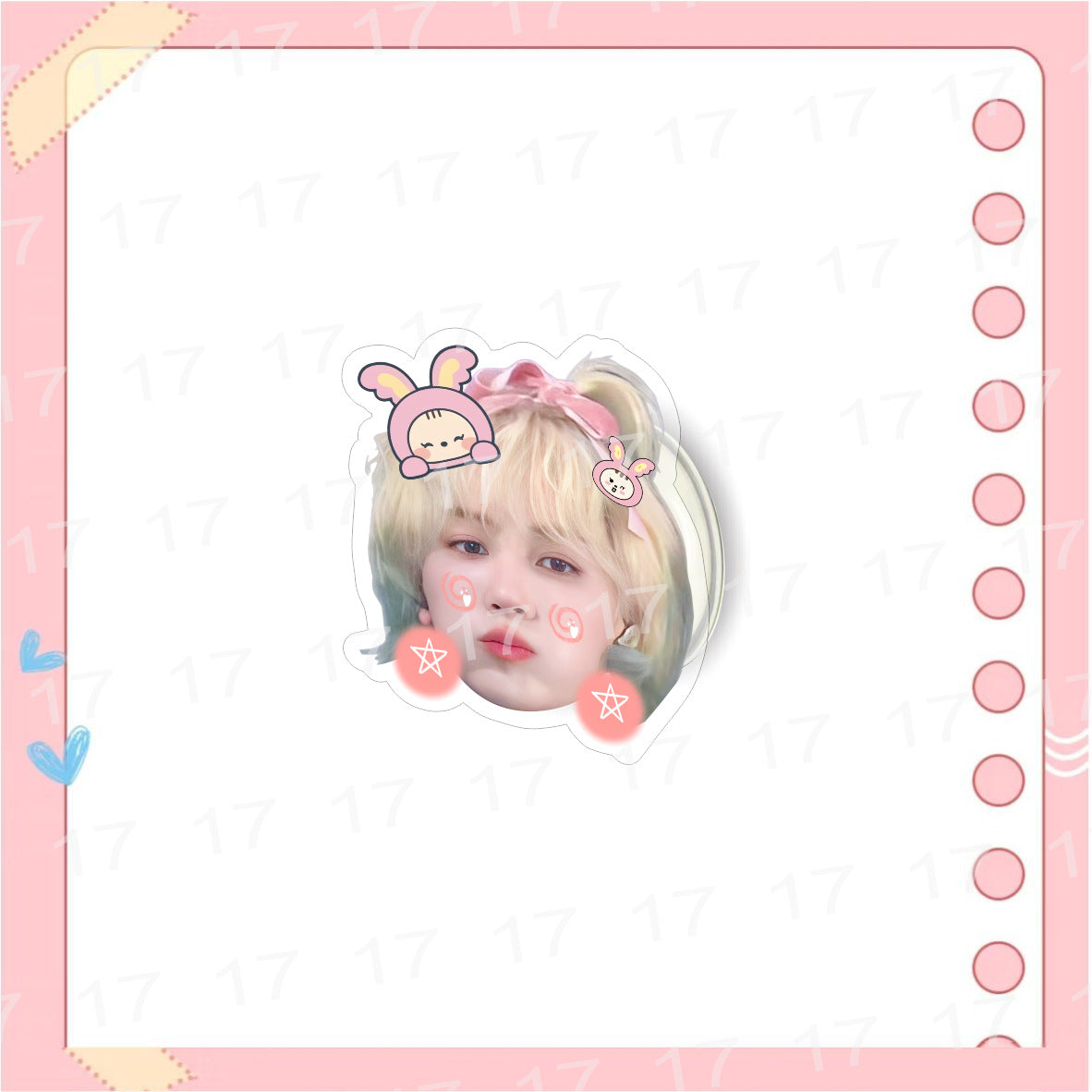 Cute Kpop Acrylic Phone Retractable Bracket