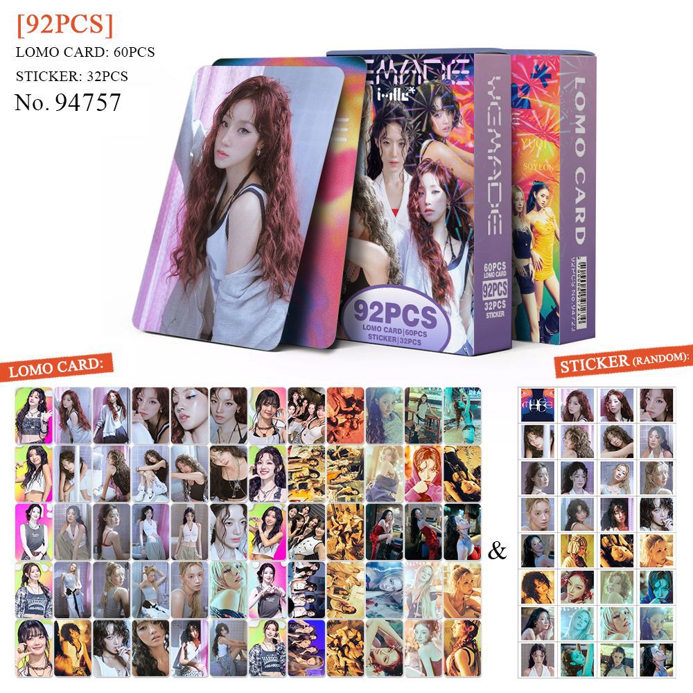 92PCS IDLE "We Made" Photocard Stickers