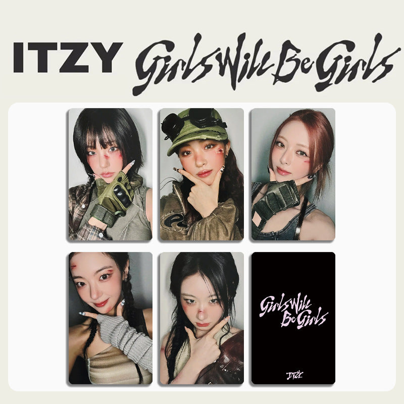 KPOP "Girls Will Be Grirls" Album Cards
