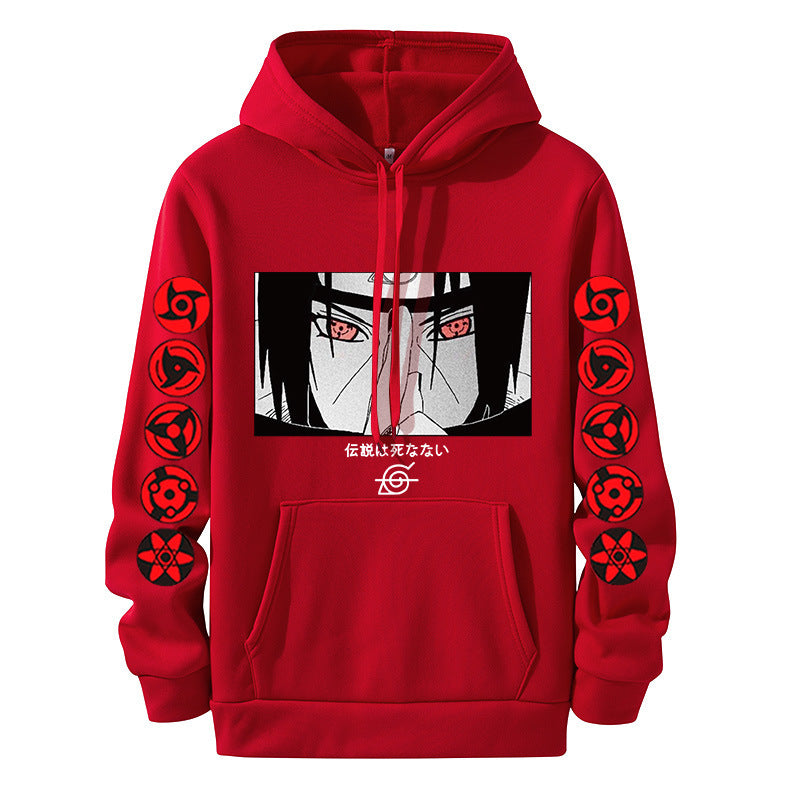 Unisex Anime Graphic Print Casual Hoodie