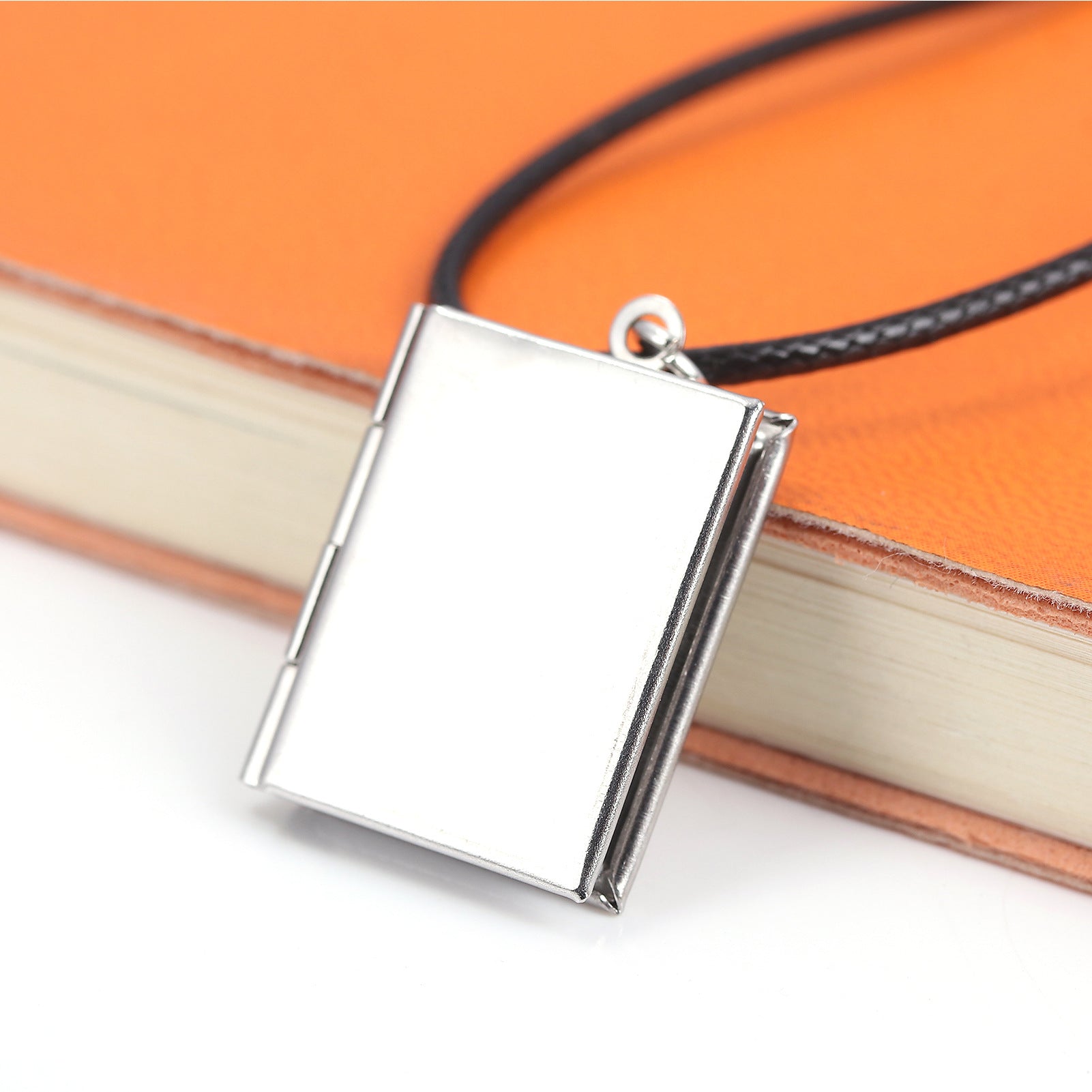 Creative Anime Opened Book Alloy Necklace