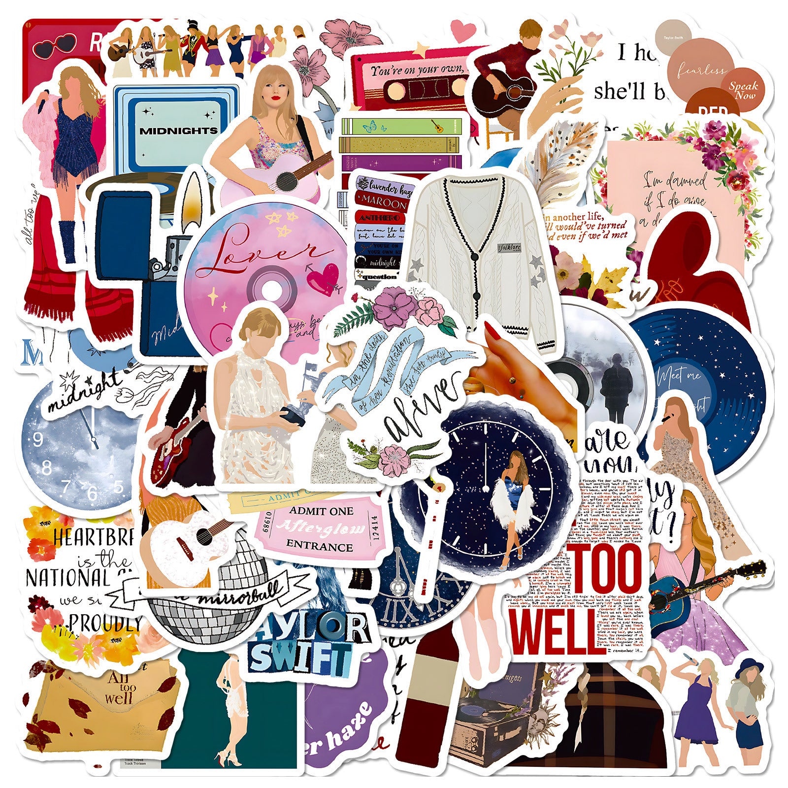 Taylor Waterproof Stickers