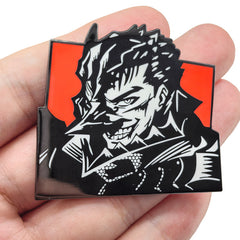 Guts Metal Brooch Badge