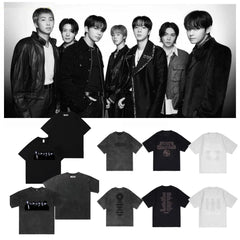BANGTAN ARIRANG Printed Cotton Black T-shirt