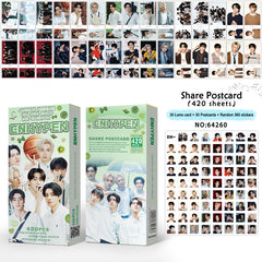 EN Postcards Stickers Collection