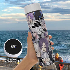 Anime Temperature Display Thermos Cup