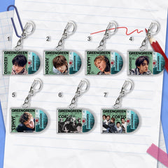 CORTIS GREENGREEN Keychain Set