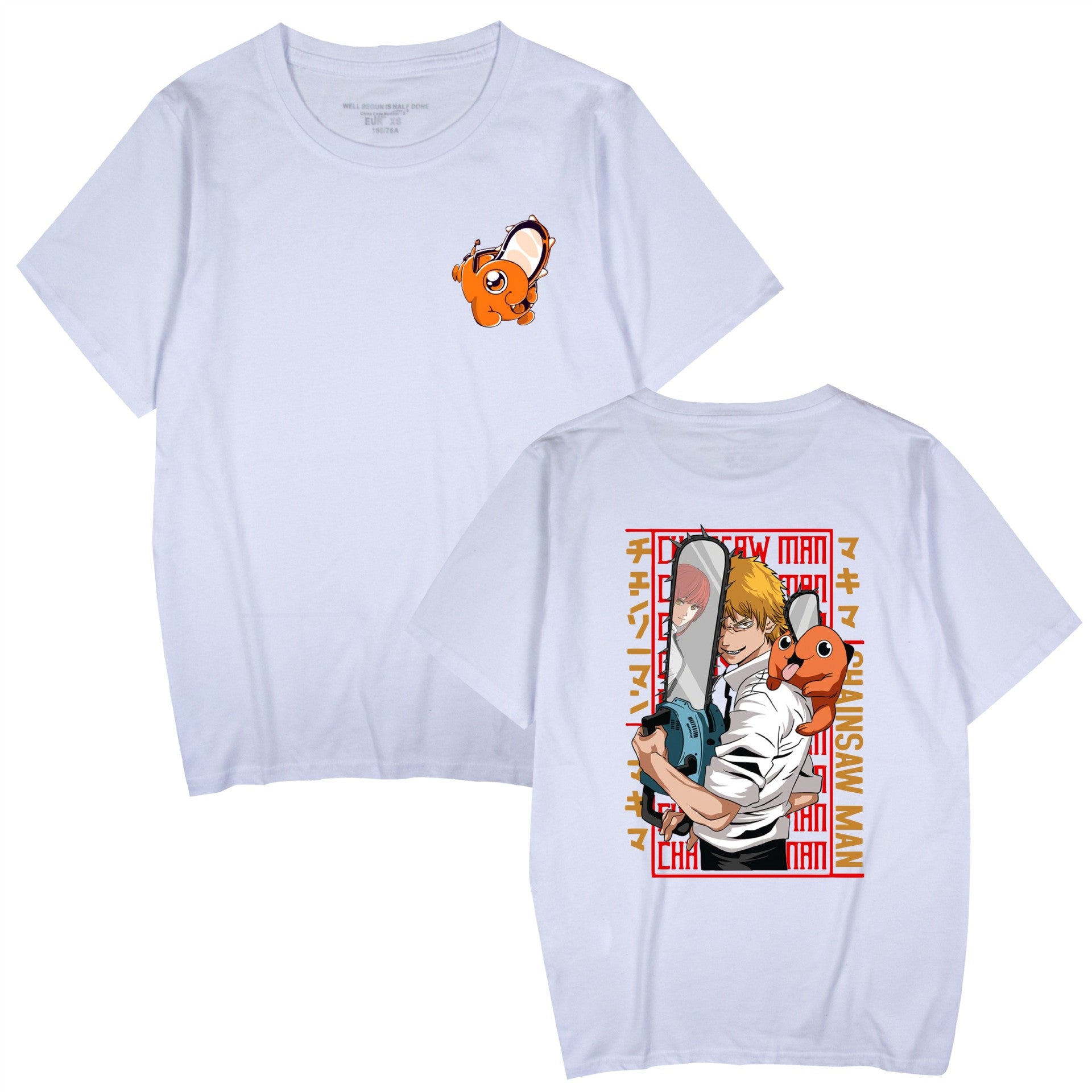 Men's and Women's Anime Printed T-Shirt Top