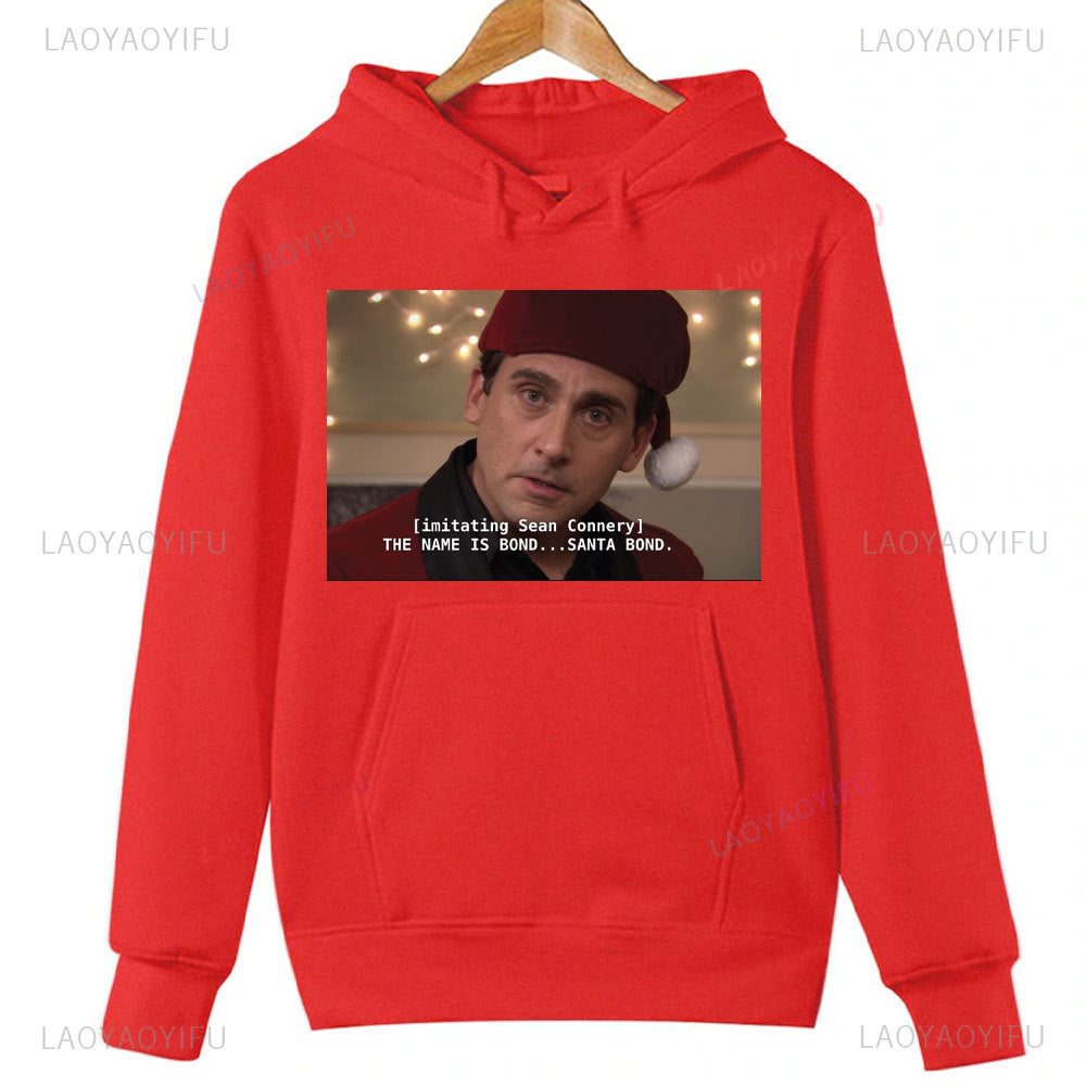 Merry Christmas Michael Scott Graphic Hoodie