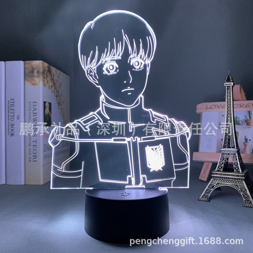 Colorful Anime Acrylic 3d Night Light