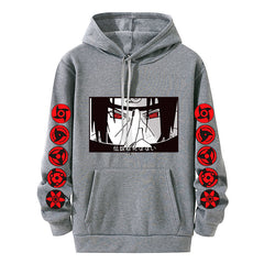 Unisex Anime Graphic Print Casual Hoodie