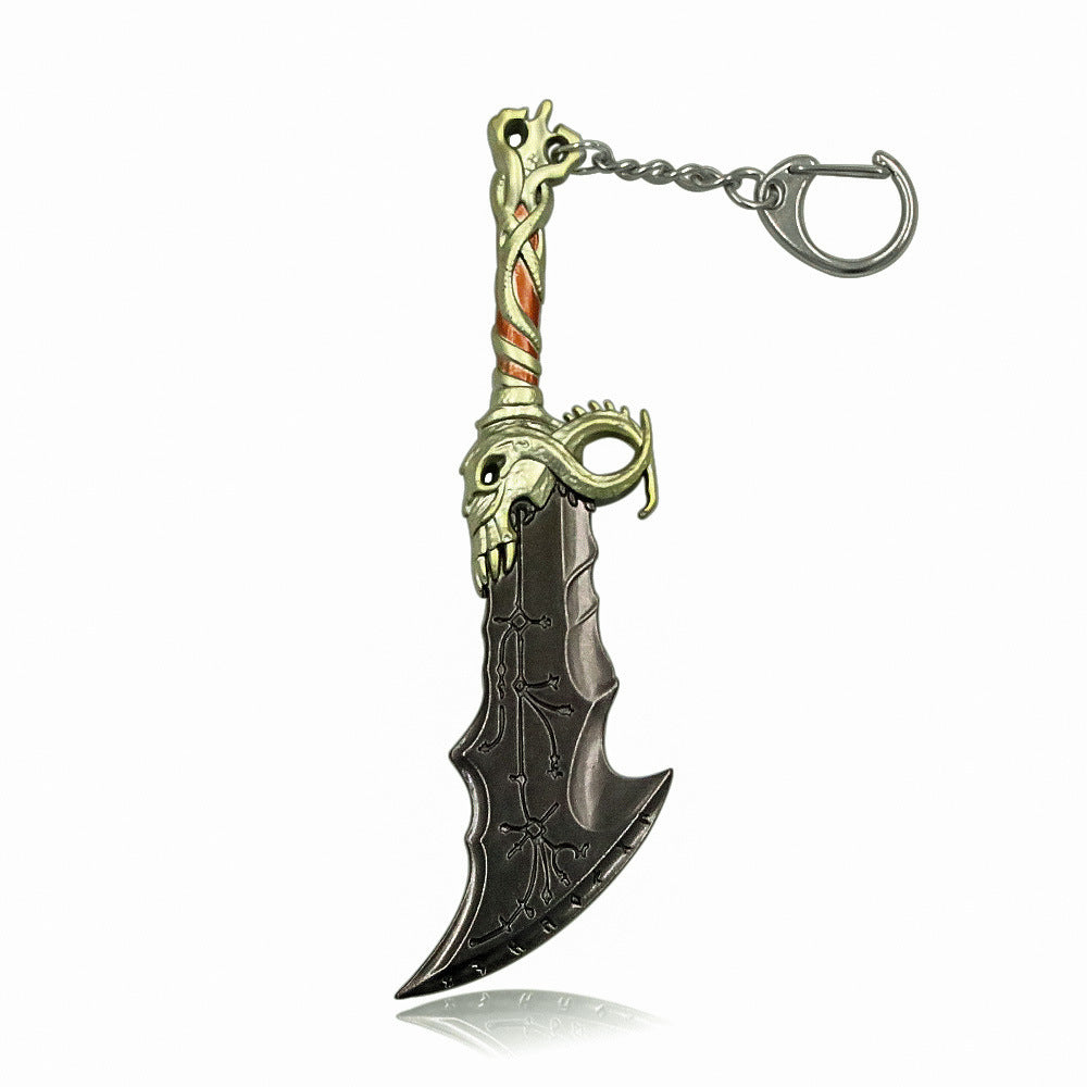 Game Blade Hammer Model Keychain