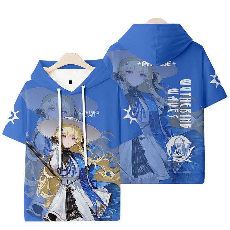 Game Hooded Short Sleeve T-Shirt