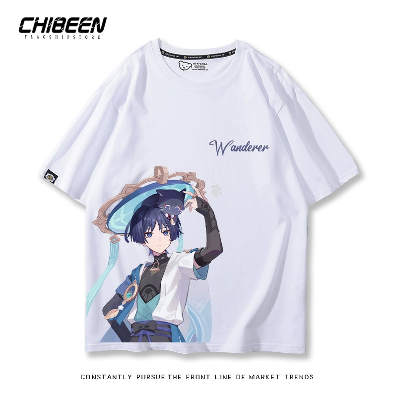 Casual Game Cotton Short Sleeve T-Shirt