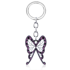 Butterfly Anime Keychain Hairpin Pendant A Pair