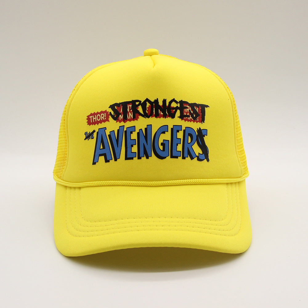 Casual Thor Strongest Avenger Net Hat