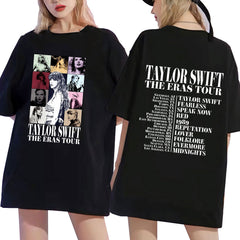 Casual Taylor Tour Printed Loose T-shirt