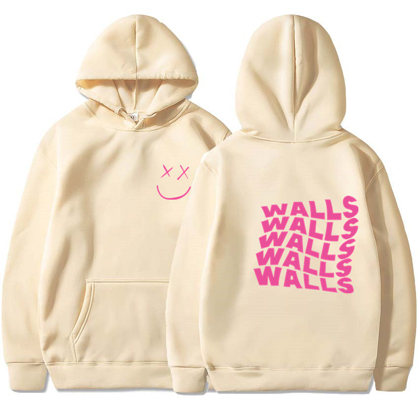 Unisex Louis Walls Printed Casual Hoodie