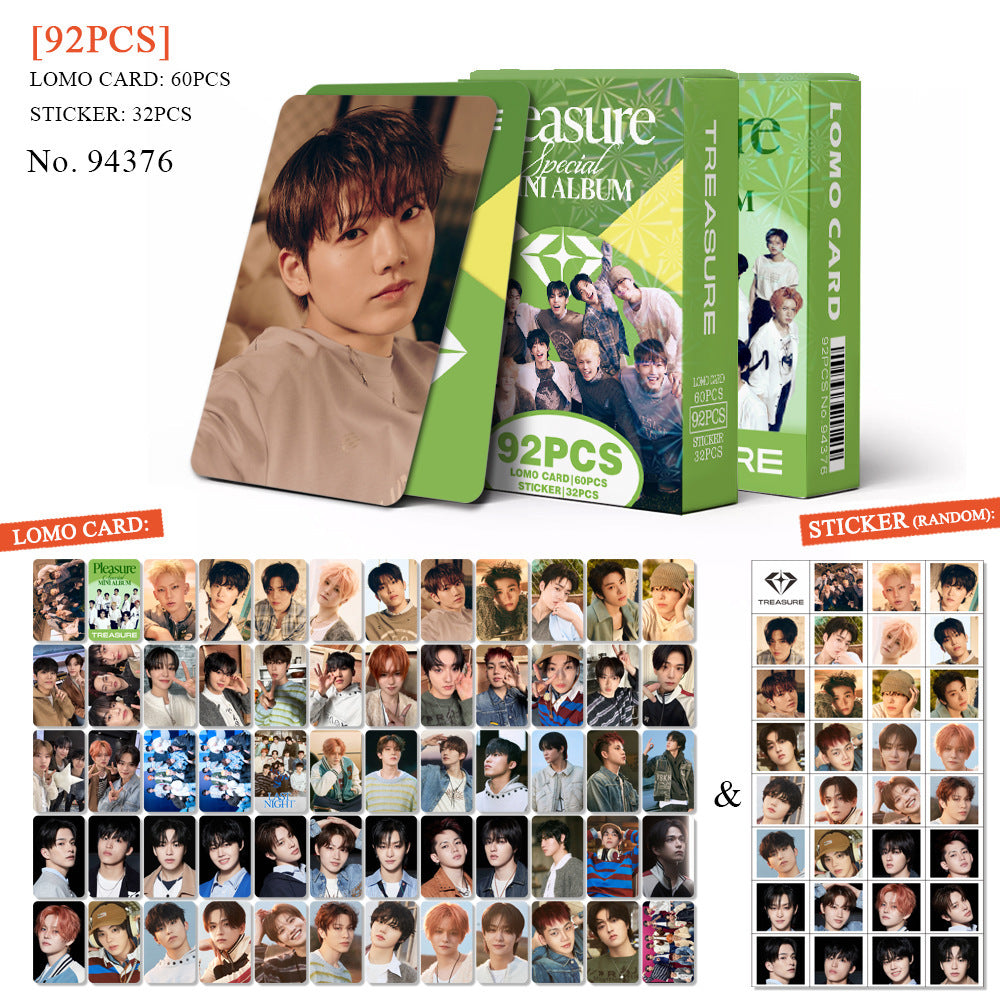 TREASURE Album PLEASURE LOMO Cards