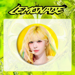 AE "LEMONADE" Badge Mirror Keychain Set