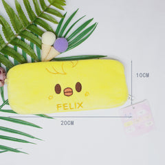 SKZ Plush Pencil Case Stationery Bag