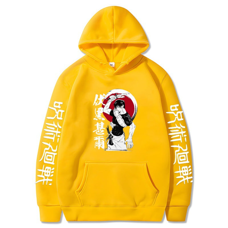 Casual Men's and Women's Long-sleeved Anime Hoodie