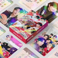 124pcs Kpop 2026 SEASON'S GREETINGS Flash Photocard Stickers