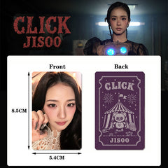 JISOO "CLICK" Album Photocard 5PCS