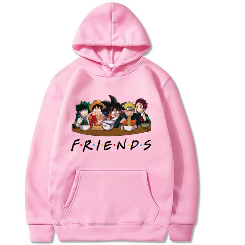 Unisex FRIENDS Graphic Print Casual Hoodie