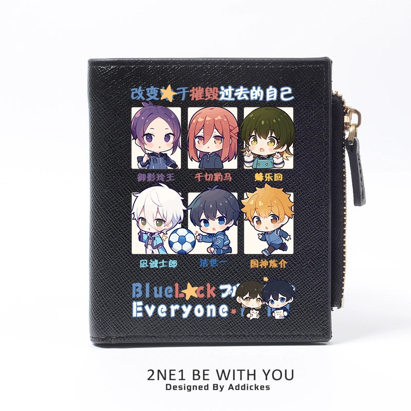 Manga Anime PU Zipper Wallet