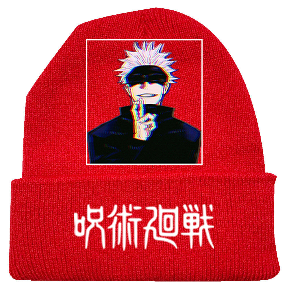 Casual Anime Gojo Warm Beanie