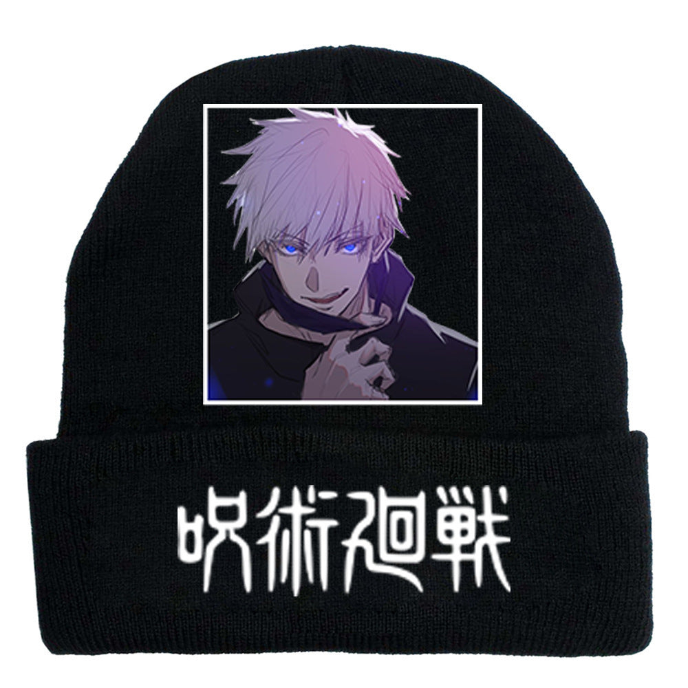 Casual Anime Gojo Warm Beanie