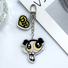 NJZ "Get UP" Acrylic Keychain Pendant