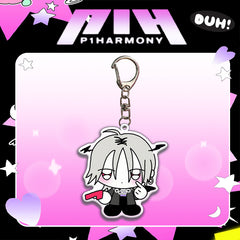 P1H Cartoon Keychain Pendant