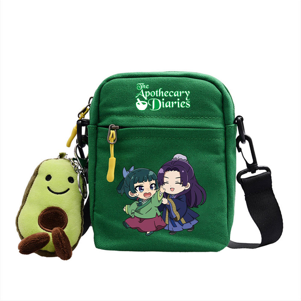 Versatile Anime Square Messenger Bag