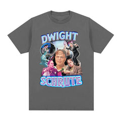 Dwight Schrute Collage Casual T-Shirt