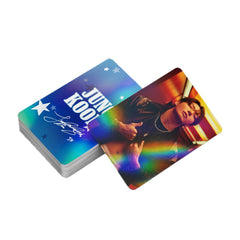 124PCS JUNGKOOK Flash Photocard Stickers