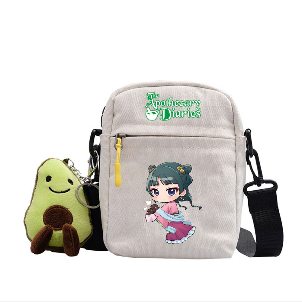 Versatile Anime Square Messenger Bag