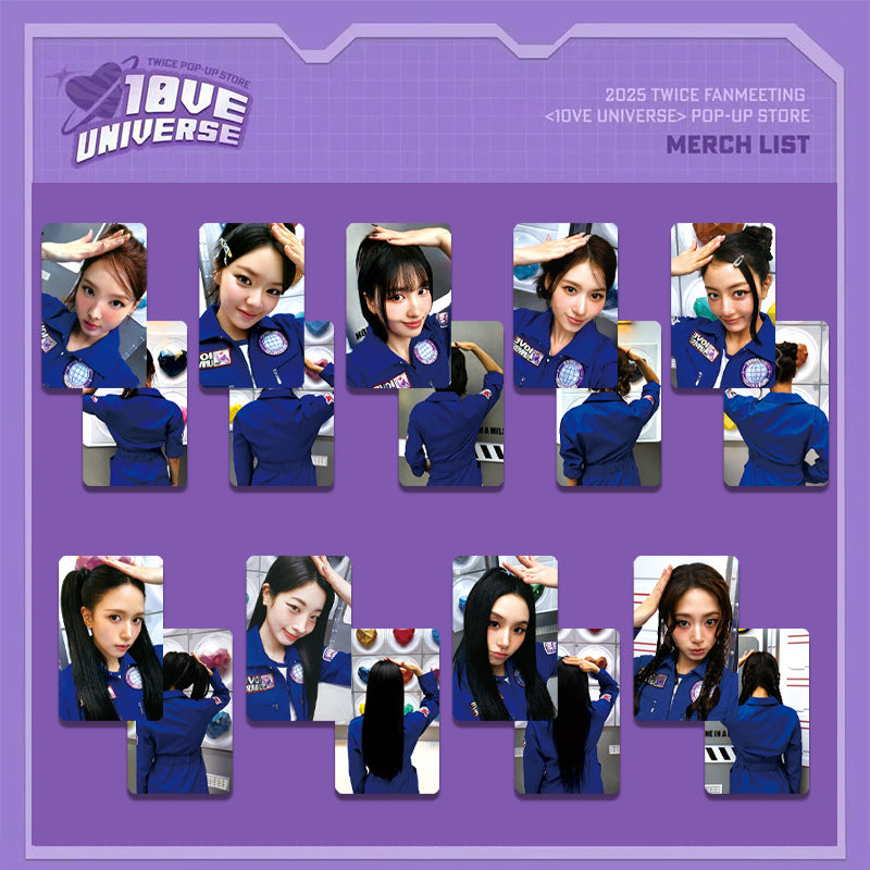 TWICE 10th Anniversary Photocards