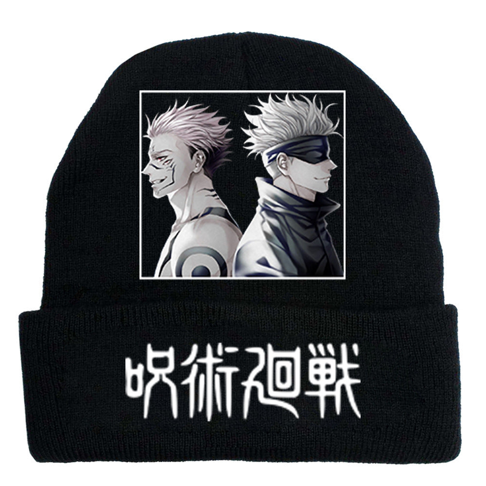 Casual Anime Gojo Warm Beanie