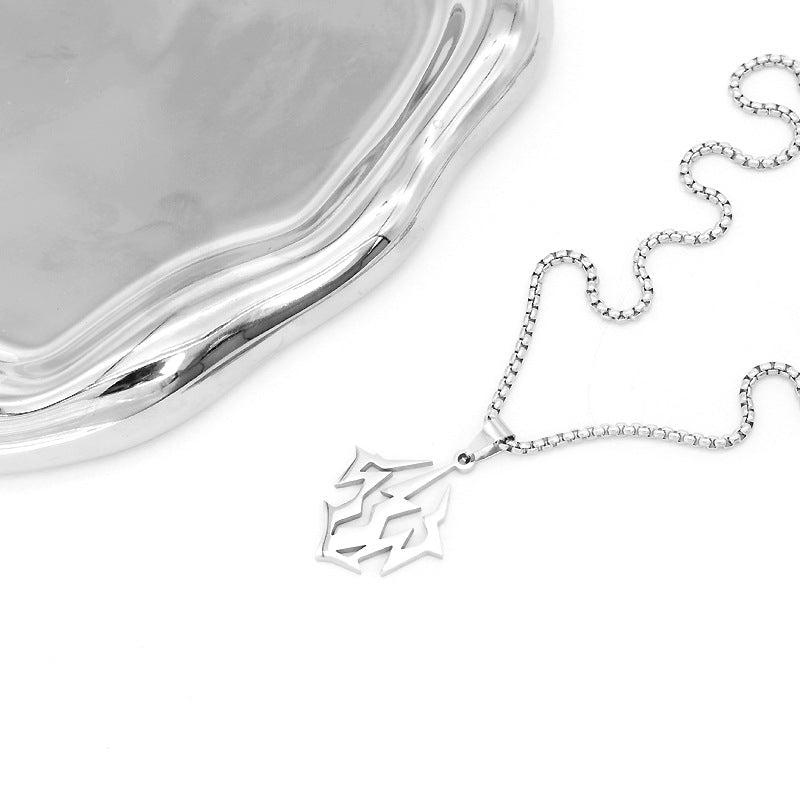 Cool Game Titanium Steel Necklace