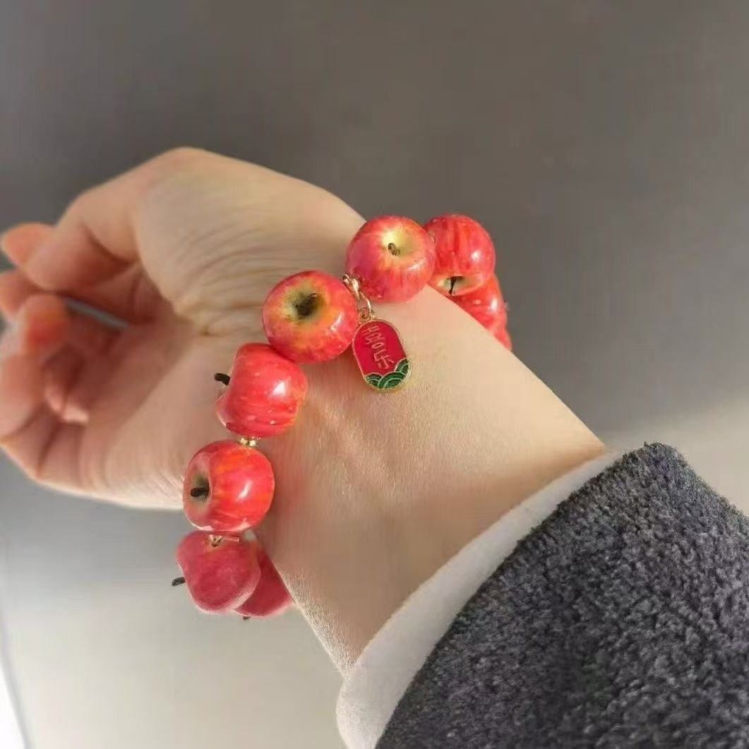 Cute Apple Bracelet
