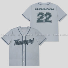 HUENINGKAI TAEHYUN SOOBIN Baseball Jersey Top