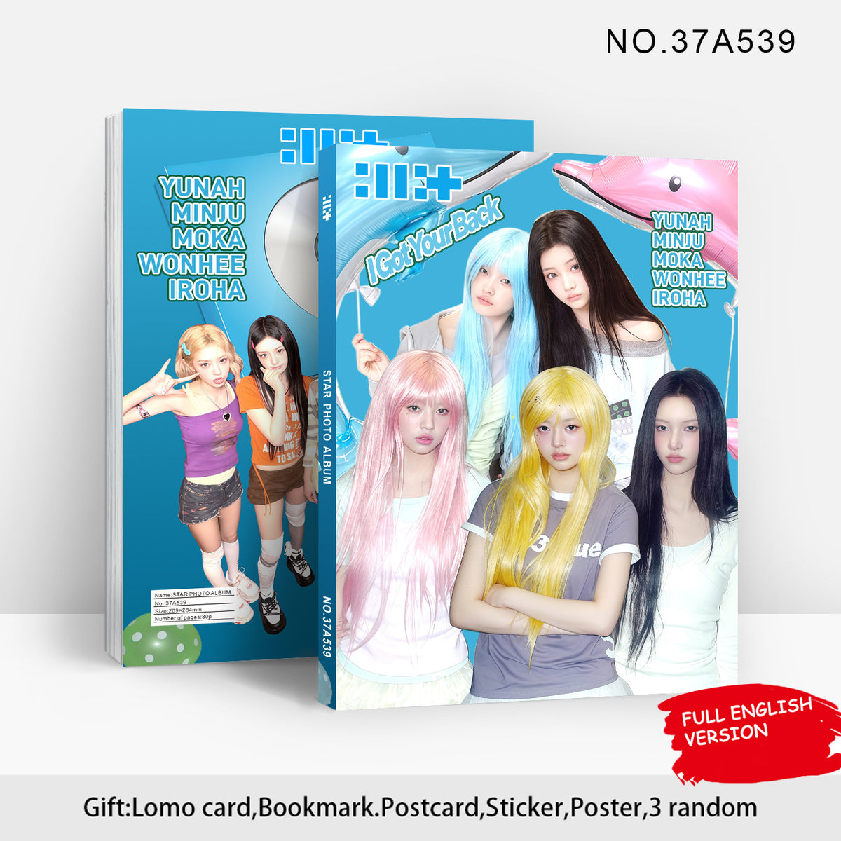 ILLIT I GotYourBack Photo Book Album 80p Collection