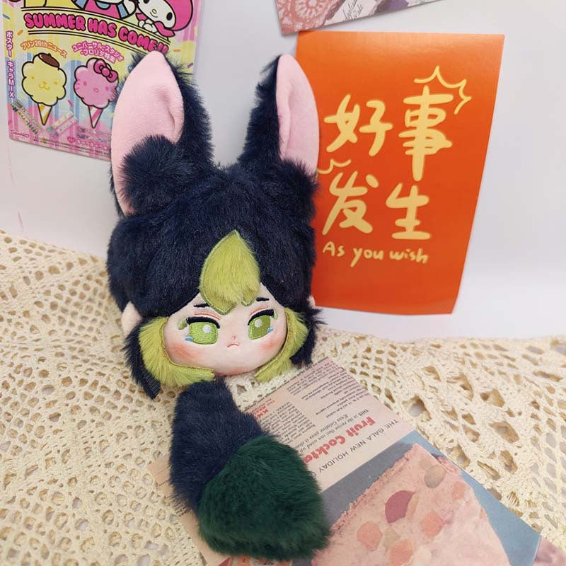 Game Cotton Keychain Doll Pendant
