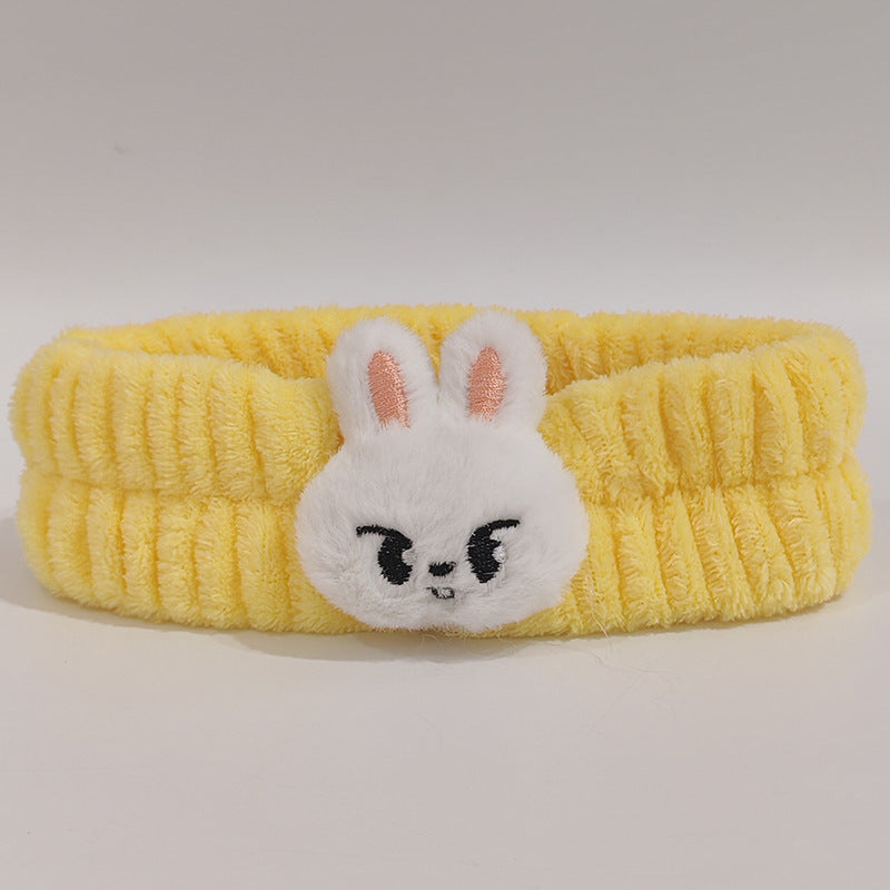 KPOP Cartoon Plush Hair Band Wrist Band