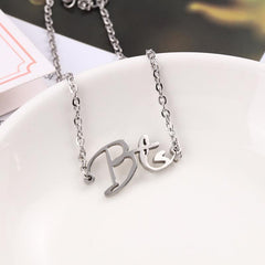 Trendy BTS Letter Necklace