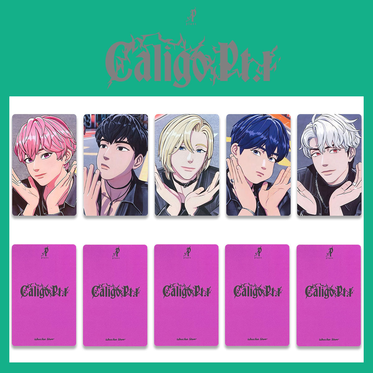 Caligo Pt. 1 Album PhotoCards