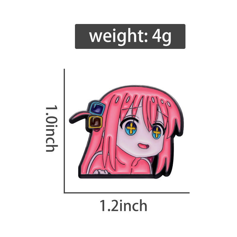 Creative Anime Brooch Badge